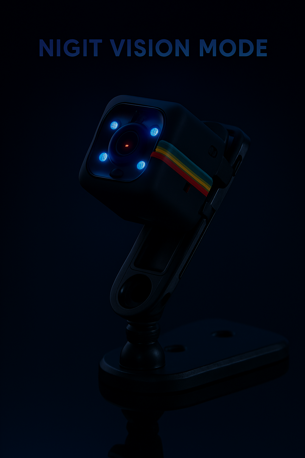 SQ10 Mini Hidden Camera with Night Vision ā HD Recording, Motion Detection & Adjustable Holding Stand