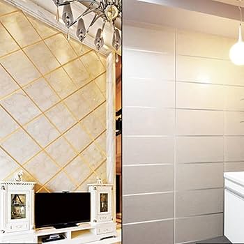 Golden Tile Gap Tape – Waterproof Self-Adhesive Decorative Trim