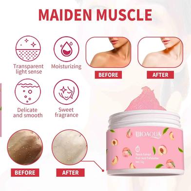Biaoaqua peach extract exfoliating Gel face cream