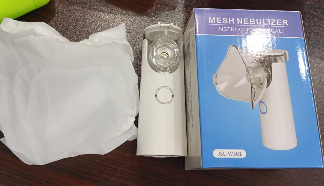 Portable Nebulizer Machine for Asthma – Rechargeable Inhaler for Kids & Adults