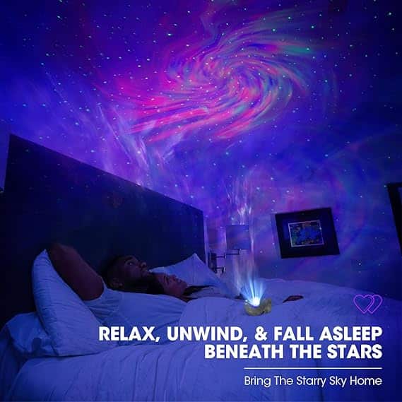 Astronaut Galaxy Star Projector – Kids Night Light