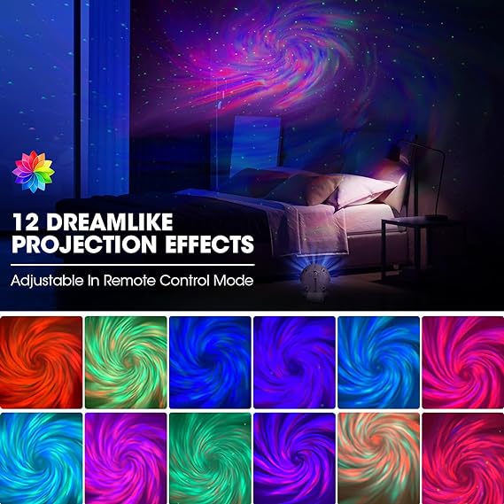 Astronaut Galaxy Star Projector – Kids Night Light