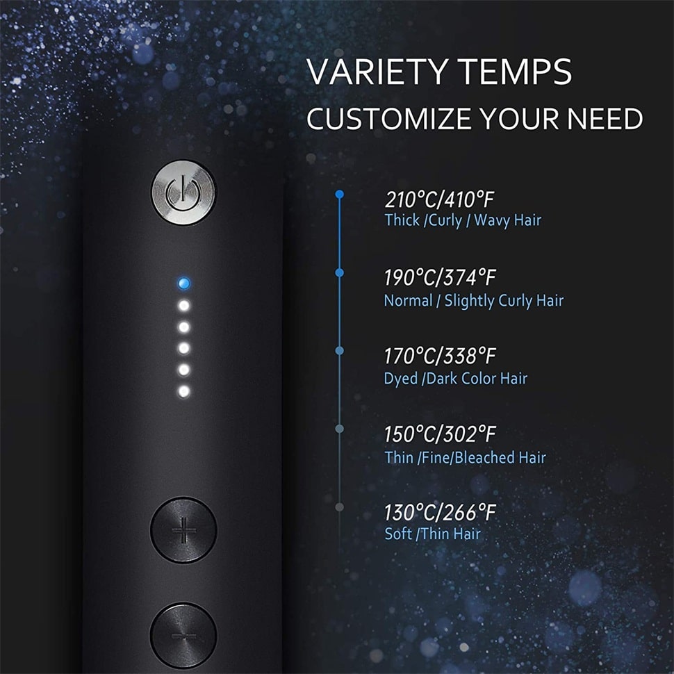 Fast Heating Hair Straightener for All Hair Types
