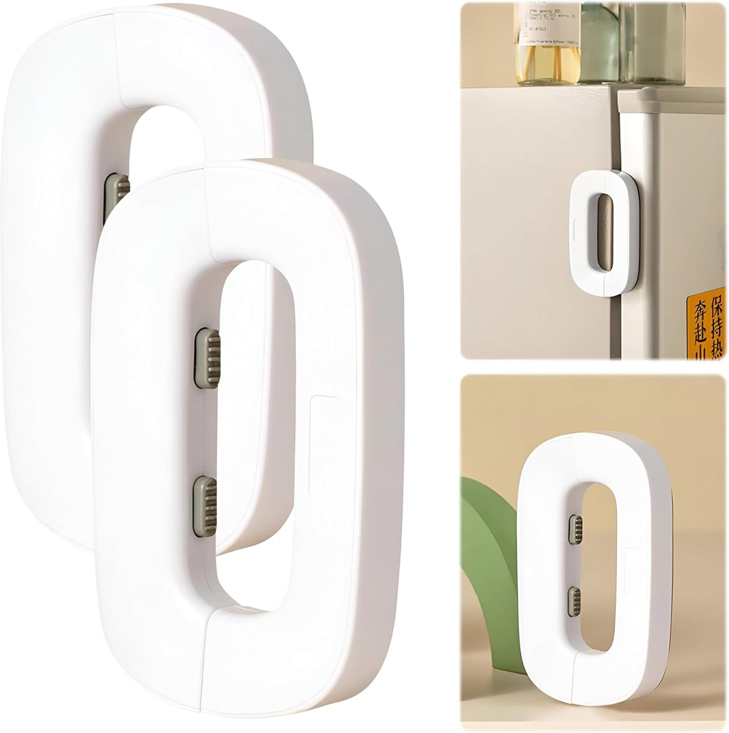Refrigerator Door Lock for Child Safety | Easy Adhesive Freezer Lock