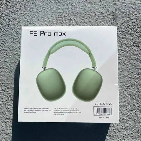 P9 Pro Max Wireless Bluetooth Headphones – Premium Over-Ear Headset
