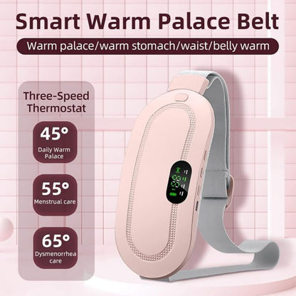 Heating Pad women Period Pain Cramp Relief Belt -Portable Menstrual Heating Pad,