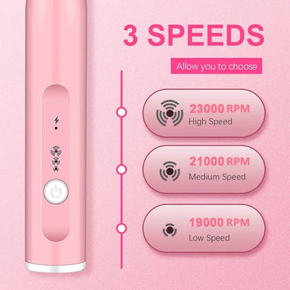 Rechargeable Handheld Milk Frother – 3-Speed Electric