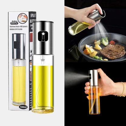 Cooking Oil Sprayer – Glass Oil Spray Bottle for Kitchen,