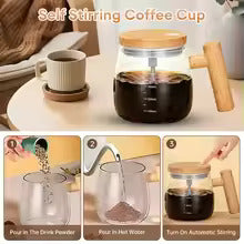 Self Stirring Coffee Mug