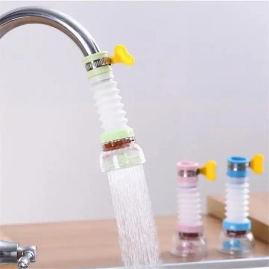 Kitchen Shower Splash Fan Faucet With Clip Water-saving