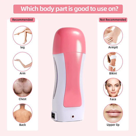 Depilation hot wax machine 3 in 1