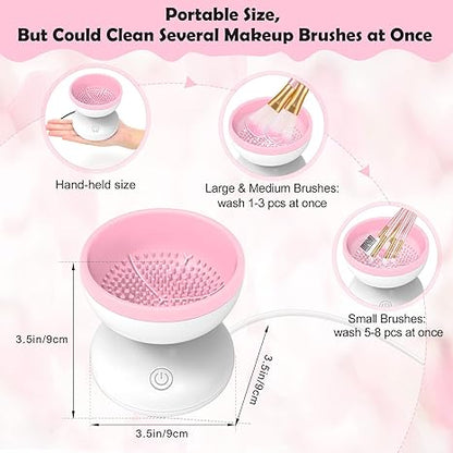 Automatic Makeup Brush Cleaner Machine (USB Operate) with Box