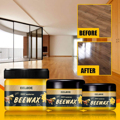 Beeswax Wood Polish – Waterproof Furniture Care & Shine Restorer